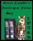 Camille's Intelligent Feline Award
